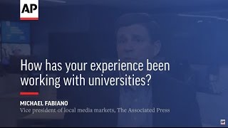 How has your experience been working with universities?