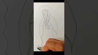 Comment Dessiner La Vierge De Guadalupe