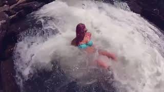 Satisfying Jump Into Water