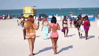 Life At The Beach In Miami
