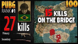 Eng Sub Pubg Rank 1 - Tecnosh 27 Kills Solo - Playerunknowns Battlegrounds