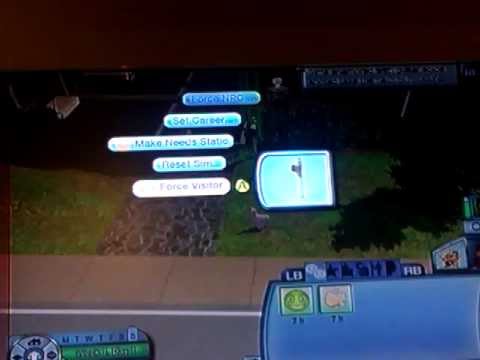cheats for the sims on xbox 360