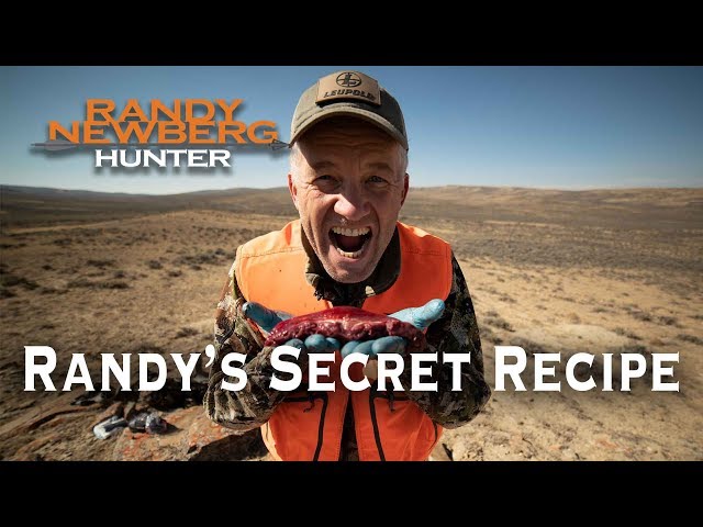 Watch Randy Newberg's Secret Recipe - Cooking Pronghorn Tenderloin on YouTube.