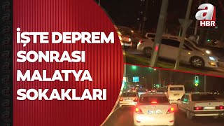 Korkutan 2 deprem! Malatya'da deprem sonrası halk sokağa çıktı! İşte yaşanan pan