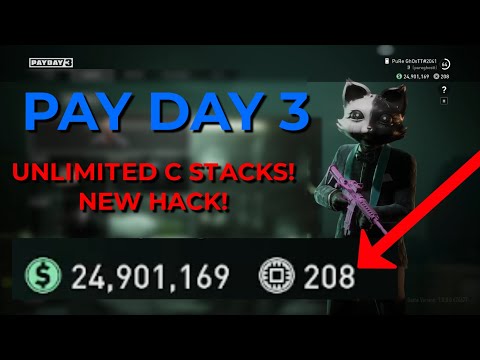 UNLIMITED C STACKS! NEW PAYDAY 3 HACK! BUY UNLIMITED CHEAP C STACKS USING FIDDLER!