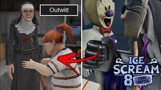 New Updated Cutscenes In Ice Scream 8 Outwitt Mod Gameplay