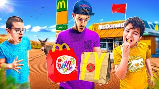 Dégustation De Mcdo Marocain Avec Mes Pes Frères Et Krypto Remi Sembrouille Avec Un Âne..