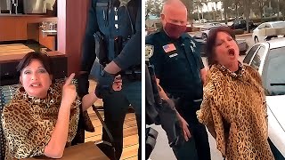 Karen Messes With The Wrong Cop..