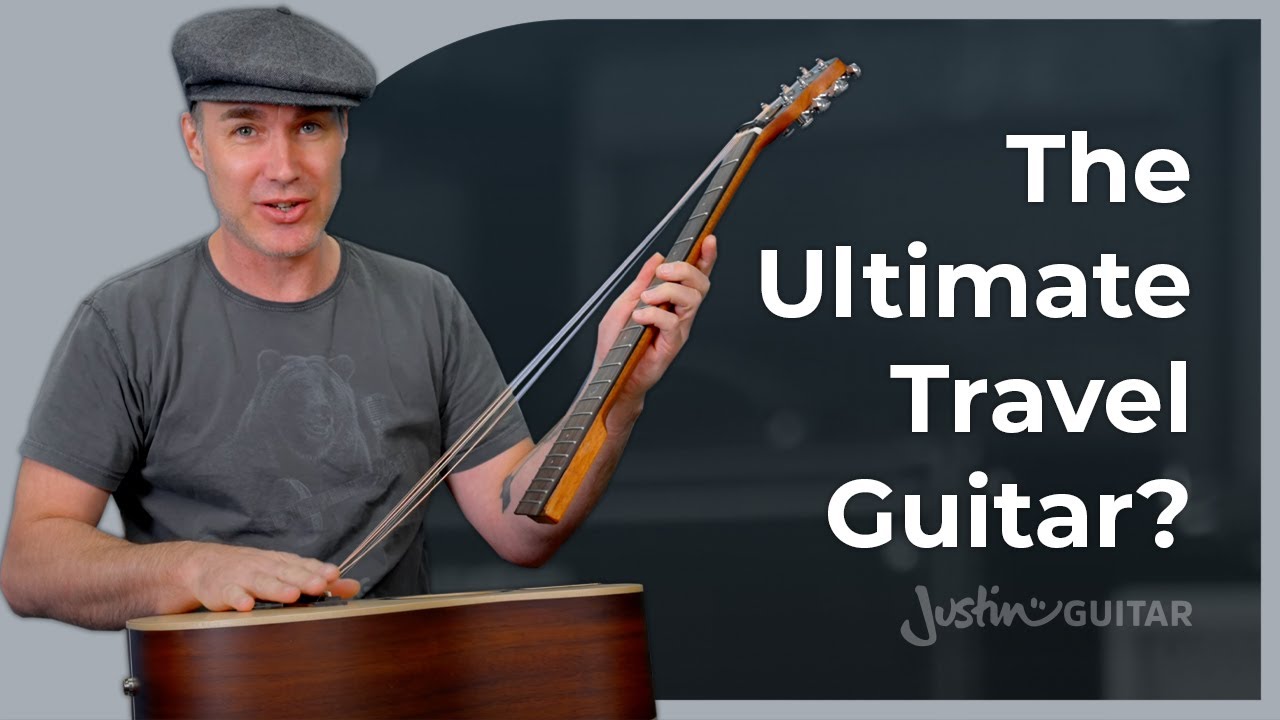 Travel Guitar Review - Carbon Fiber vs. Wood Guitars Unboxing