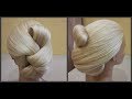 Прически.Быстрая прическа.Легко сделать самой себе.quick and easy hairstyle.easy to make by yourself