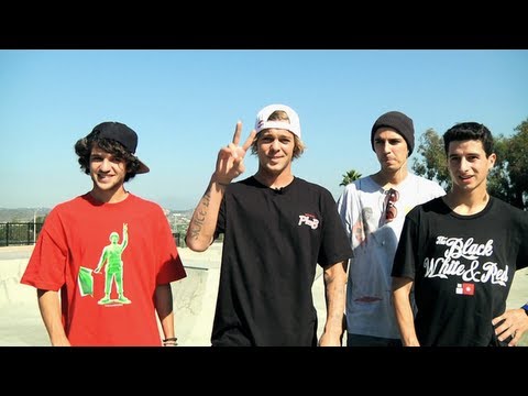 Skate Sessions in SoCal – Red Bull Skate Arcade Winners Trip 2012