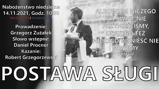 Nabożeństwo niedzielne - 14.11.2021 - LIVE