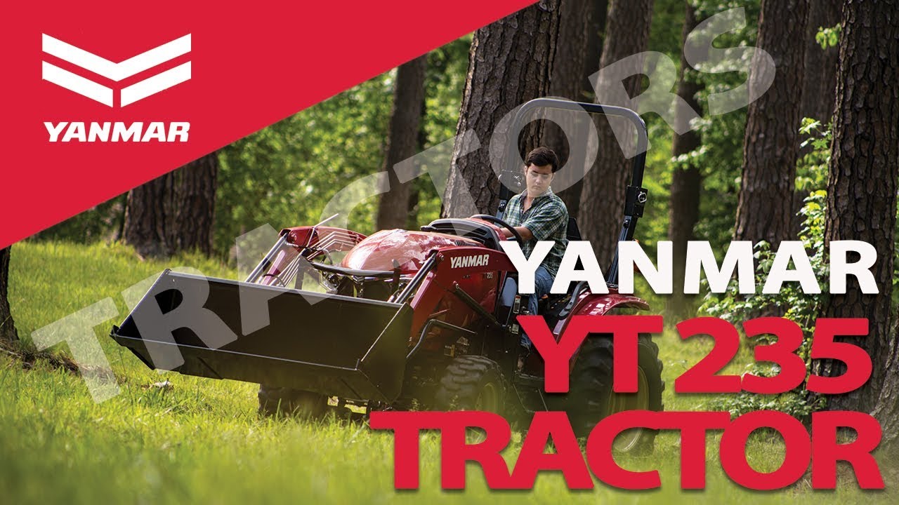 The Yanmar YT235 Compact Tractor - Yanmar Tractor