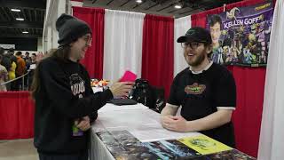 Kellen Goff Speaks With WXOU | WXOU at Motor City Comic Con Fall 2022