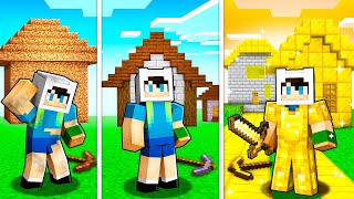 Evi̇mi̇ Topraktan Altin Medeni̇yeti̇ne Yükseltti̇m Minecraft