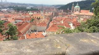 Prague Insprires - View From The Lobkowicz Palace. Прага Вид С Террасы Дворца Лобкович