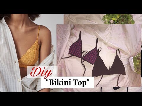 Diy bikini top | May Áo Bikini Đơn Giản With Mi Ngan
