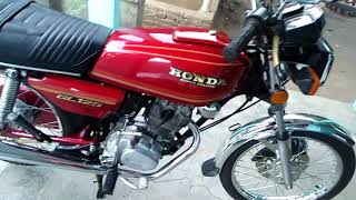 Gl 125 Tahun 1982 Warna Merah