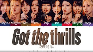 Watch Twice Got The Thrills video