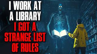 I Work At A Library. I Got A Strange List Of Rules.