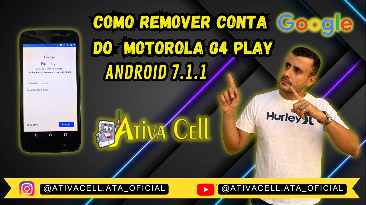 HOW TO REMOVE GOOGLE ACCOUNT FROM MOTOROLA G4 PLAY on ANDROID HOW TO REMOVE GOOGLE ACCOUNT FROM MOTOROLA G4 PLAY on ANDROID