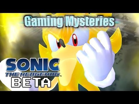 Gaming Mysteries: Sonic The Hedgehog 2006 Beta (360 PS3 Wii...