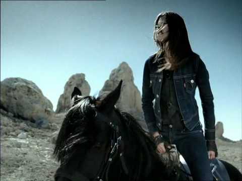  Jeans Commercial - Woman on horse jumping over a Train - YouTube