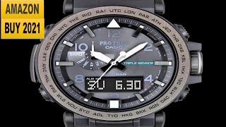 Top 13 Best New Casio Pro Trek Smart Watches 2021 Casio Pro Trek Watches For Men 2021