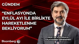 Prof. Dr. Ata Özkaya Enflasyonda Eylül Ayı Ile Birlikte Hareketlenme Bekliyorum