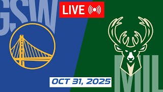 Nba Live Den State Warriors Vs Milwaukee Bucks October 31, 2025 2025 Nba Season Live 2K