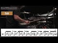 ★ Advanced Drum Lesson ★ Dave Elitch Groove and Fill