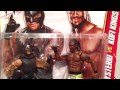 WWE ACTION INSIDER: Rey Mysterio Kofi Kingston Batman mattel battle pack series 23 wrestling figures