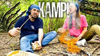 Ayilar Ormaninin İçi̇nden Geçti̇m Kamp Vlog