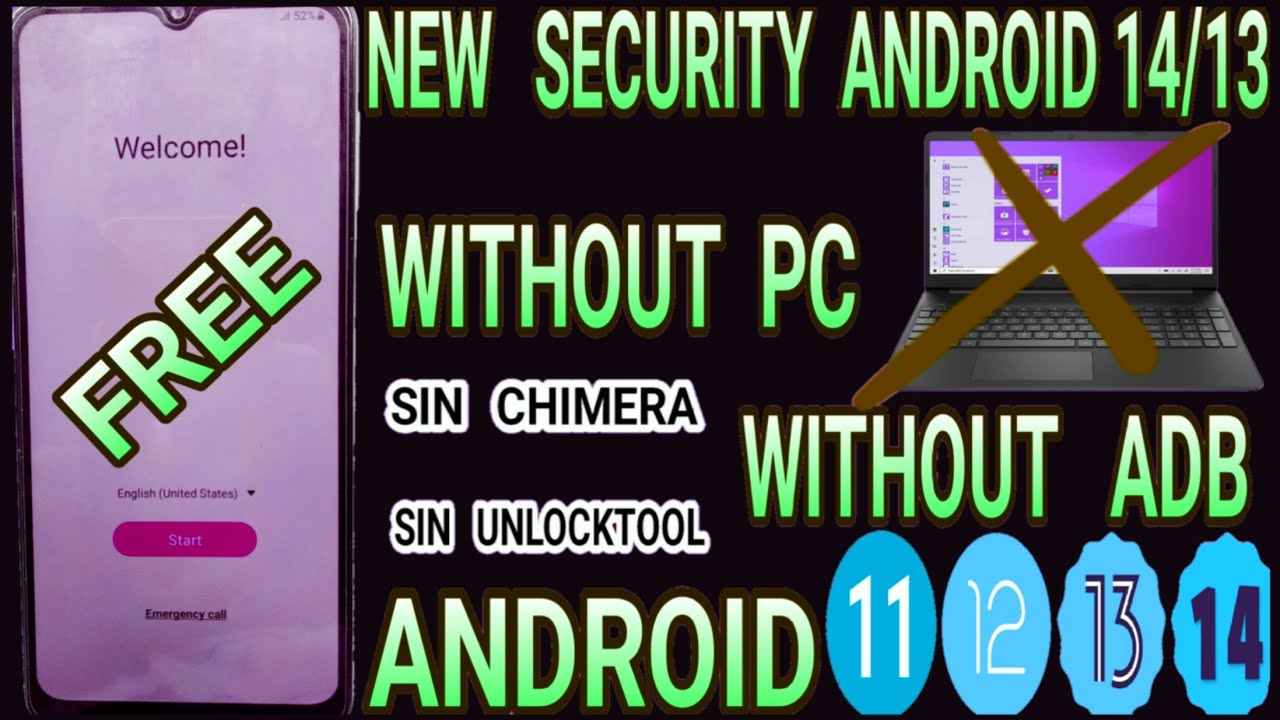 New Method Android 14-13-12 2024 / Samsung Frp bypass New Method Android 14-13-12 2024 / Samsung Frp bypass