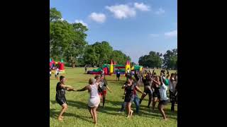 Students At Uneswa Kwaluseni Campus Having Fun During The Fun Day
