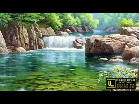 Những bức tranh sơn dầu phong cảnh thiên nhiên đẹp nhất