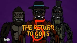 The Return To Gojis 5 - All Jumpscares Dump