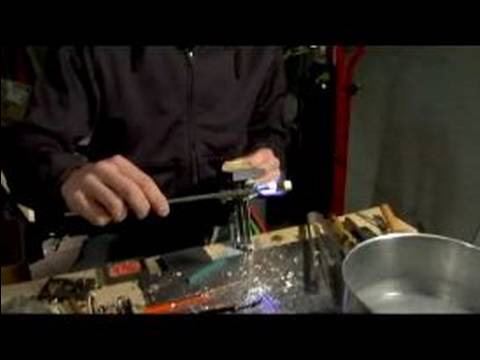 How To Make Glass Beads And Rings : Dip & Roll Frits For Glass Beads . How To Make Glass Beads And Rings : Dip & Roll Frits For Glass Beads .