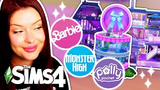 Building Each Dollhouse in Different Doll Aesthetics in The Sims 4// Sims 4 Buil