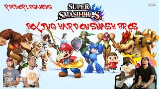 2 vs 2 on SMASH BROS! WE NOT SORRY ON HERE! FOLDING LELAND AND DYLAN