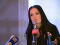 Tarja Turunen press conf (with SUBTITLES) / post NW break up