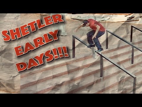 ANTHONY SHETLER EARLY DAYS 9 mins of STREET SKATEBOARDING