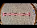 Hand embroidery simple drawn thread embroidery tutorial: Tarkashi design