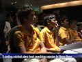 Leading cricket stars host coach session in Hong Kong
