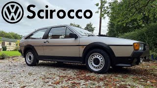 The Volkswagen Scirocco Mk2 is a Wedge Shaped Coupé That Encapsulates the 1980s