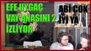 Efe Uygaç Ali̇ Bi̇çi̇m Vay Anisini 2 İzli̇yor 11.05.2020