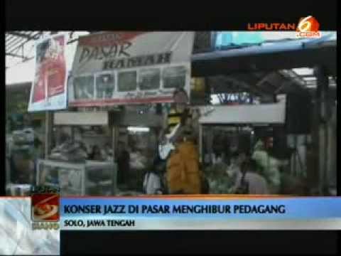 Kenalkan Jazz Musisi Jazz Gelar Konser di Pasar Tradisional