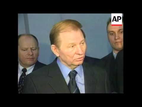 Ukraine: Kuchma: Ukrainian president Leonid Kuchma