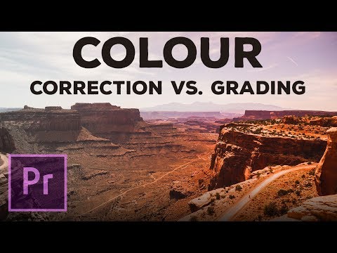 Color GRADING vs Color CORRECTION - Premiere Pro Tutorial