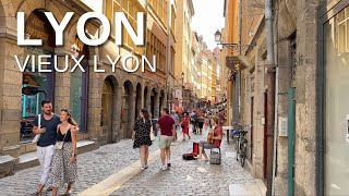 LYON Walking Tour [4K] VIEUX LYON